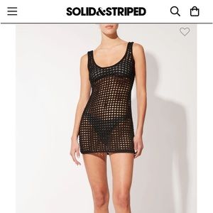 THE ANNE-MARIE MINI DRESS Coverup Solid & Striped